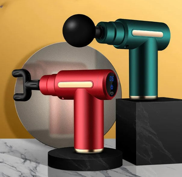 USB Mini Massage Gun – Deep Tissue Muscle Relaxation & Recovery Device