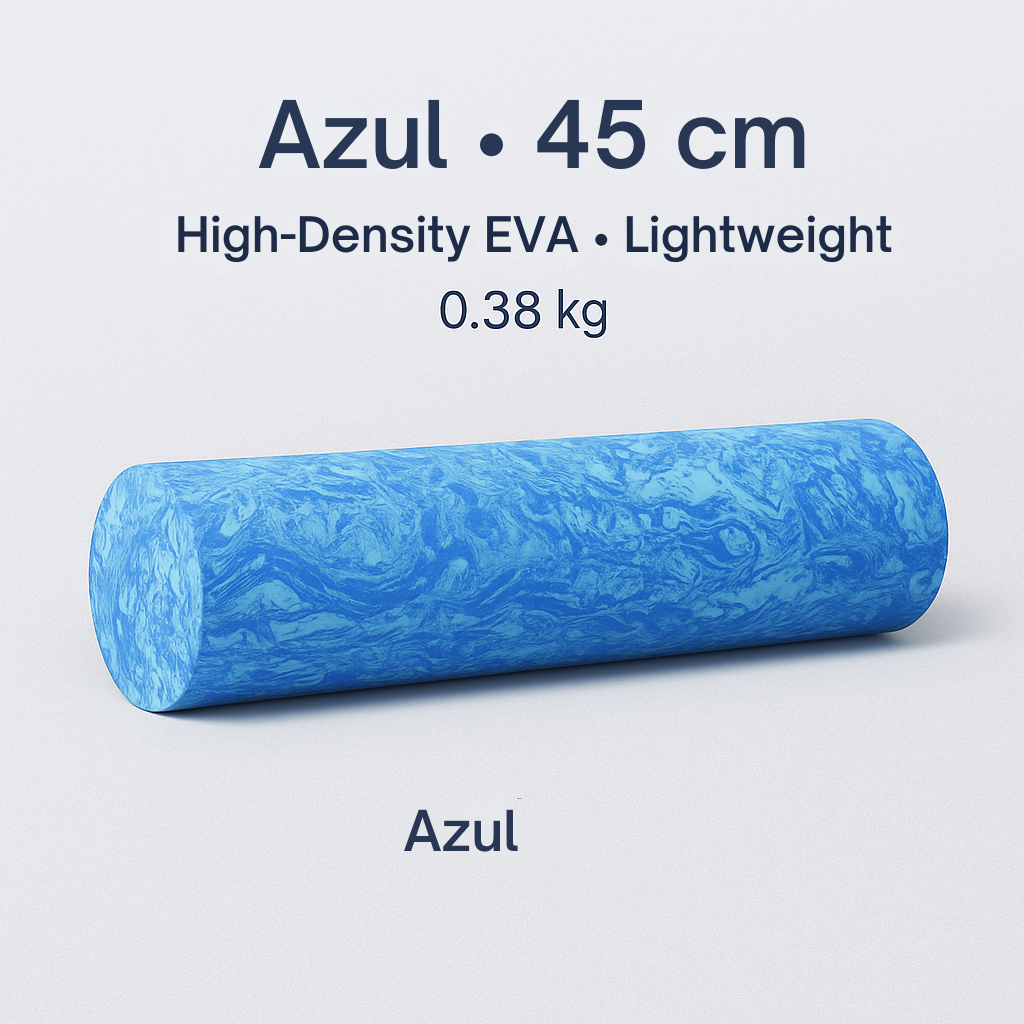 Foam Roller Nube Iridiscente – Rodillo de Espuma para Masaje Corporal y Yoga