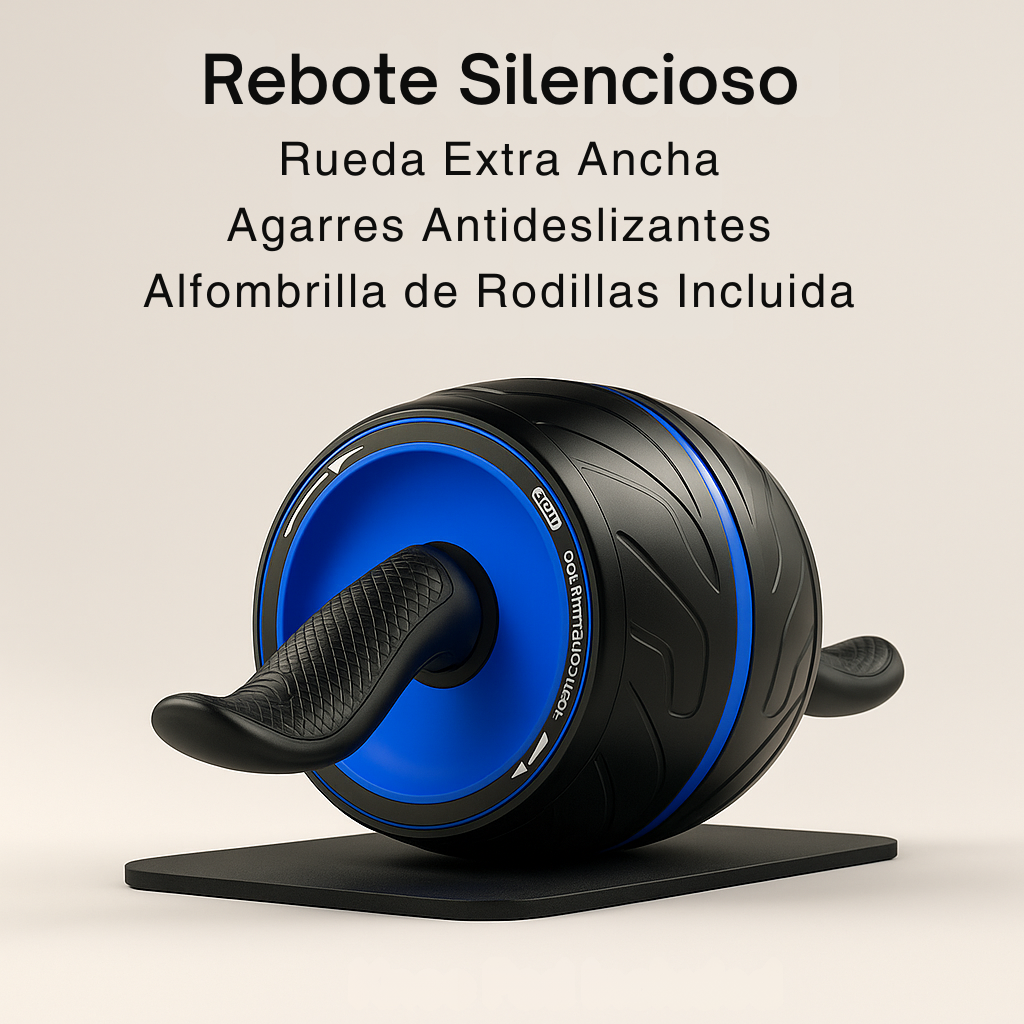 Rueda Abdominal con Rebote Automático – Entrenador de Core para Principiantes