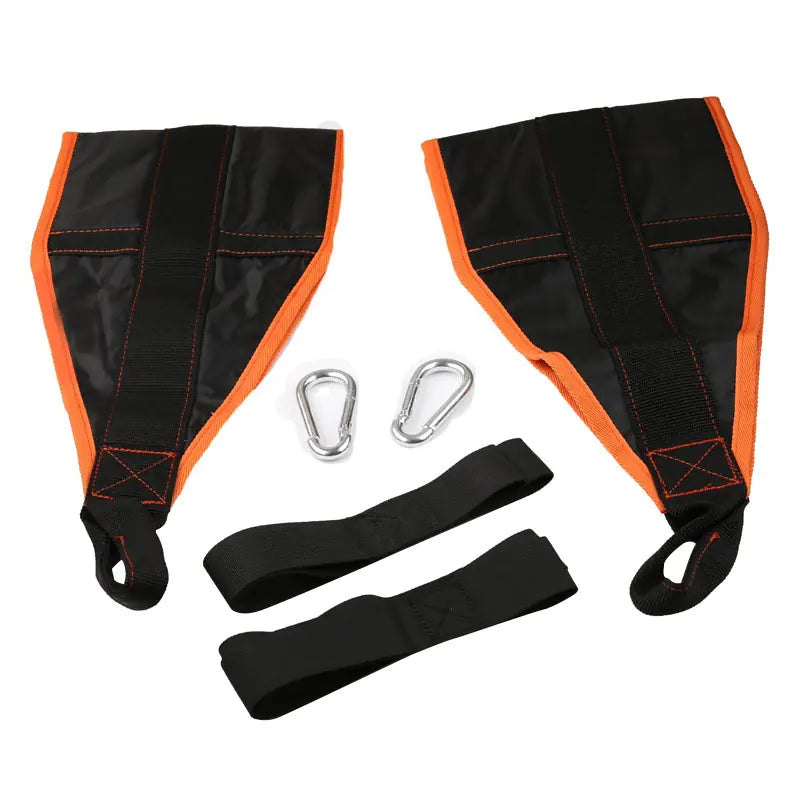 Cintas Colgantes para Abdominales y Elevación de Piernas – Accesorios de Barra Dominadas