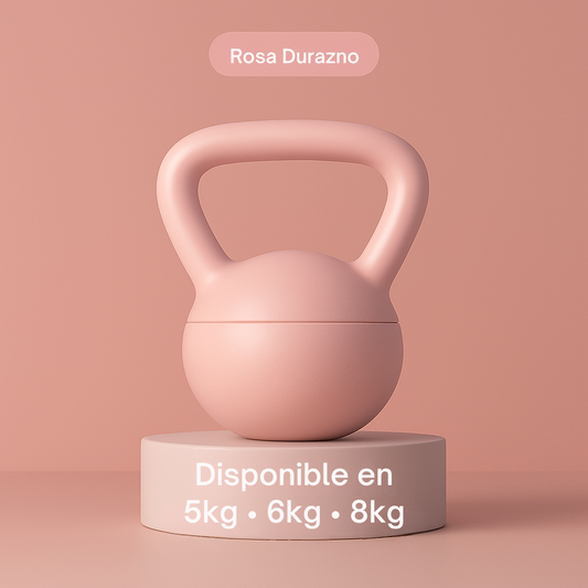 Pesa Rusa Blanda (Kettlebell) – Mancuerna Suave para Fitness en Casa