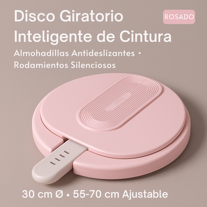Disco Giratorio Inteligente de Cintura – Plataforma de Ejercicio para Adelgazar en Casa