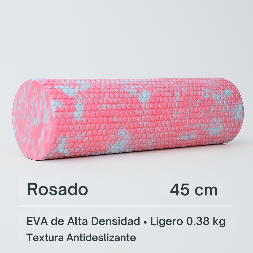 Foam Roller Nube Iridiscente – Rodillo de Espuma para Masaje Corporal y Yoga