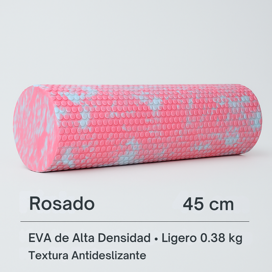 Foam Roller Nube Iridiscente – Rodillo de Espuma para Masaje Corporal y Yoga