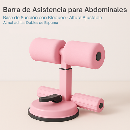 Asistente para Abdominales con Ventosa – Soporte de Fitness para Ejercicios en Casa