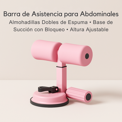 Asistente para Abdominales con Ventosa – Soporte de Fitness para Ejercicios en Casa