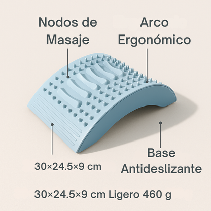 Almohadilla de Estiramiento y Masaje Lumbar – Soporte para Espalda y Yoga