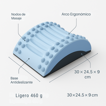 Almohadilla de Estiramiento y Masaje Lumbar – Soporte para Espalda y Yoga