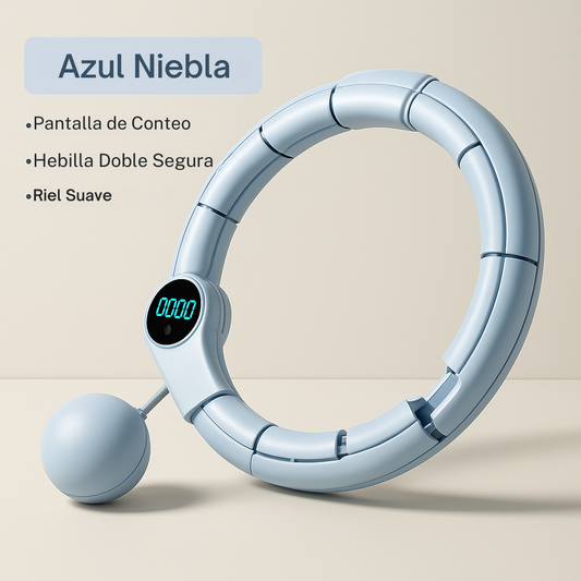 Smart Hula Hoop – Weighted Waist Trimmer for Weight Loss & Fitness
