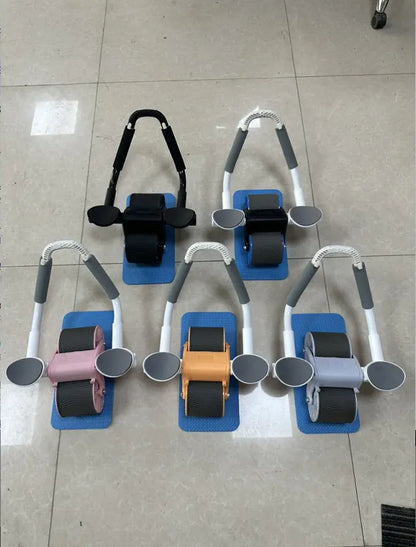 Rueda abdominal con rebote automático