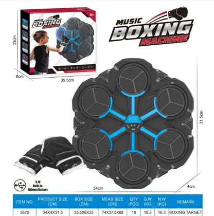 Máquina de boxeo con objetivo